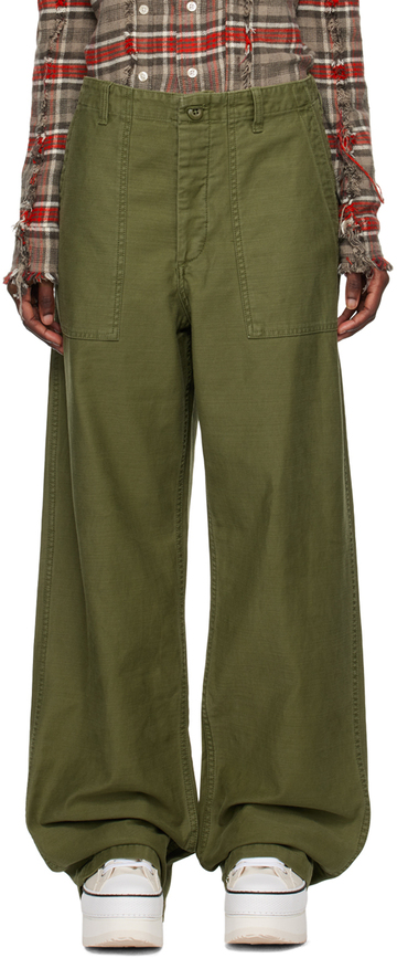 r13 khaki utility trousers