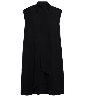 victoria beckham mini dress in black