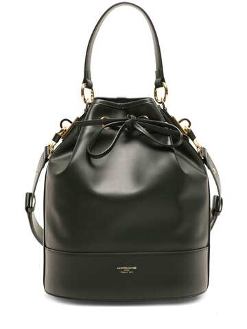 alexandre vauthier medium nappa leather top handle bag in black
