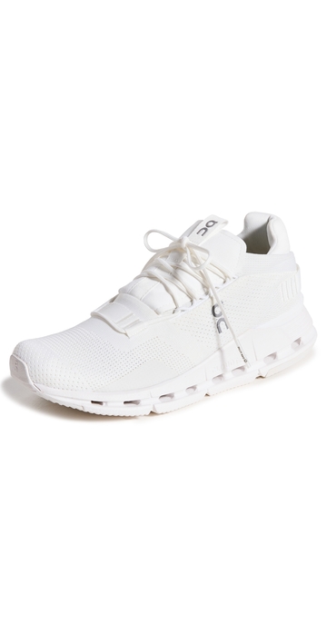 on cloudnova sneakers undyed-white/white 9