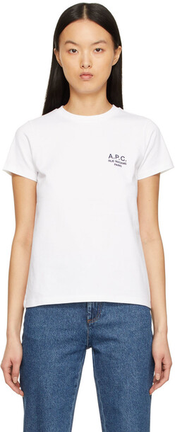 A.P.C. A.P.C. White Denise T-Shirt