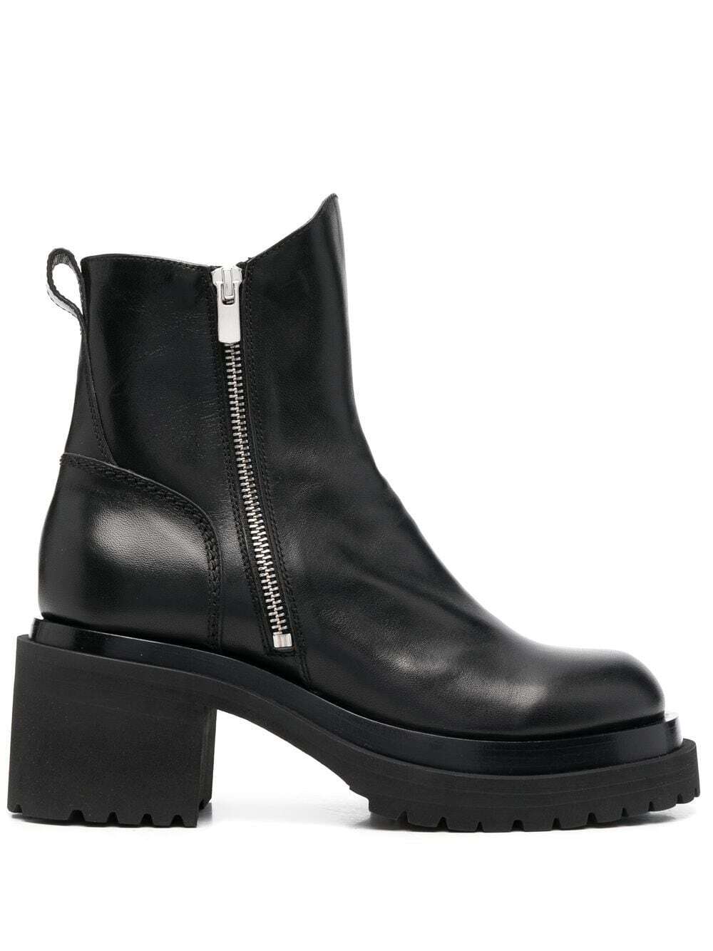 Officine Creative Fiore 002 70mm ankle boots - Black
