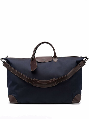 longchamp boxford extra-large travel bag - blue