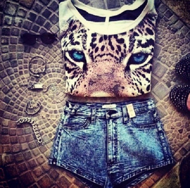 shirt shorts leopard shirt beige black gray leopard print shorts clothes blouse