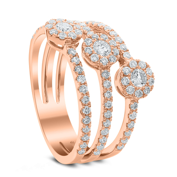 jewels,diamond rings,rose gold ring,diamond fashion rings,stylish diamond rings,designer diamond rings,unique diamond rings,modern diamond rings