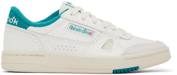 Reebok Classics White LT Court Sneakers in teal