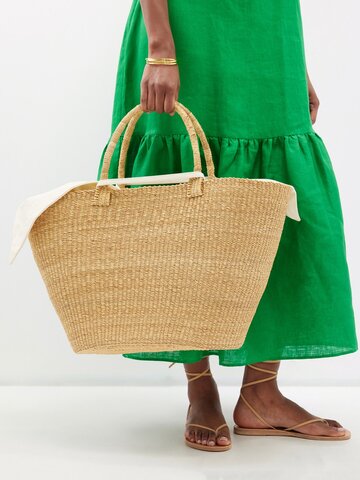 muuñ muuñ - panier g basket bag - womens - natural