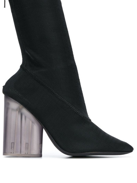 Yeezy mid-calf boots in black