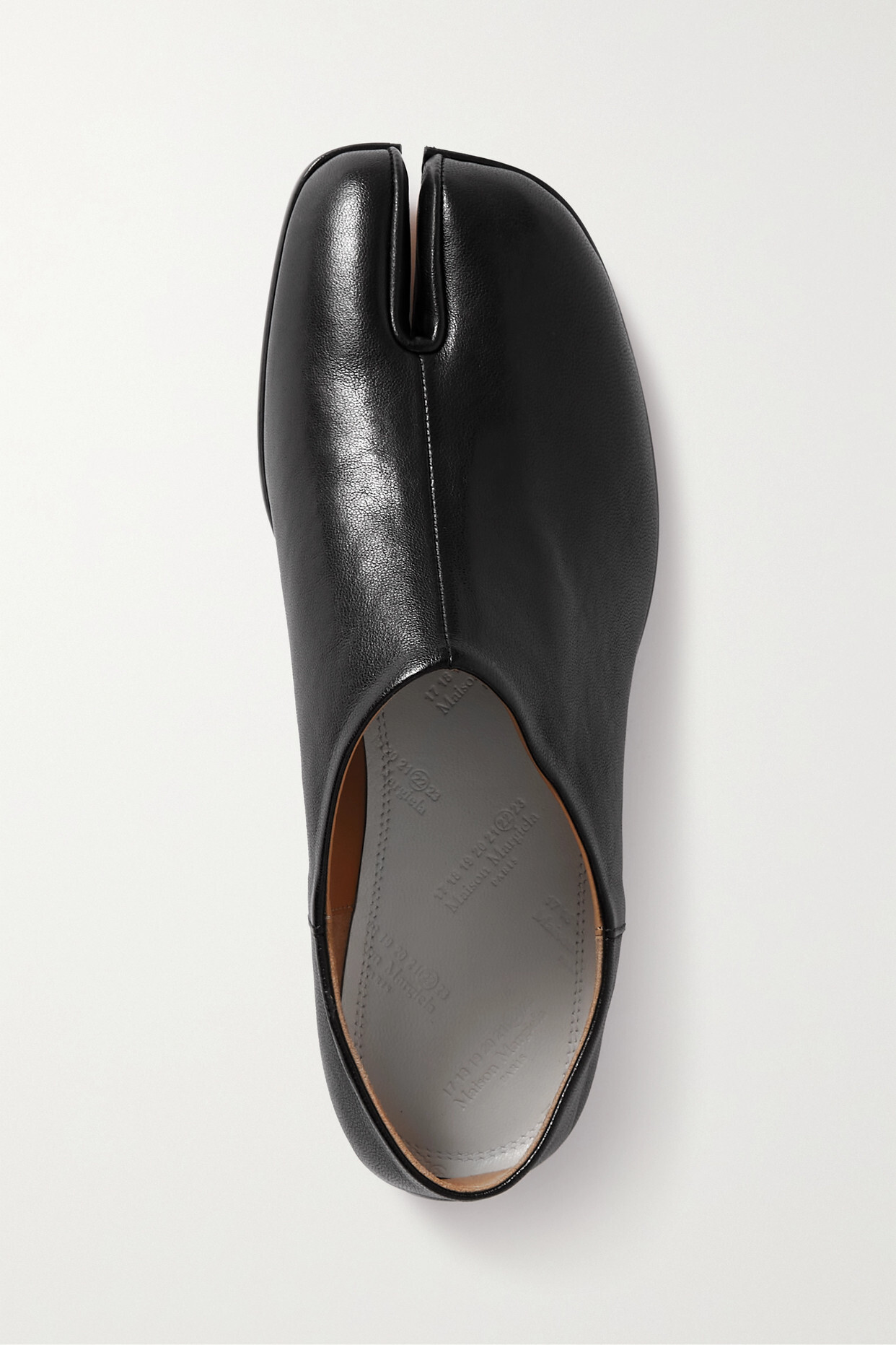 Maison Margiela - Tabi Split-toe Leather Loafers - Black