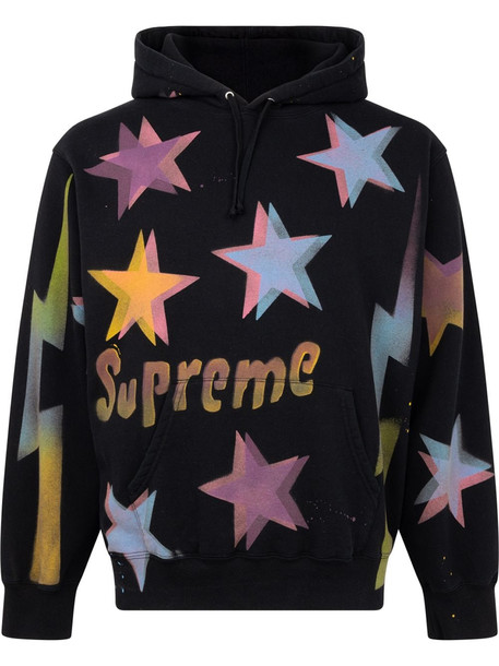 Supreme Gonz Stars hoodie - Black