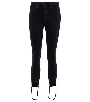 3x1 N.y.c. Skinny Stirrup high-rise jeans in black