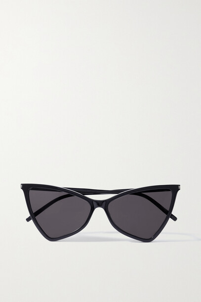 SAINT LAURENT - Jerry Cat-eye Acetate Sunglasses - Black