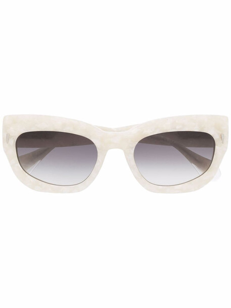 GIGI STUDIOS Bella square-frame sunglasses - Neutrals