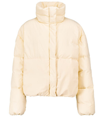 magda butrym hooded down jacket in white