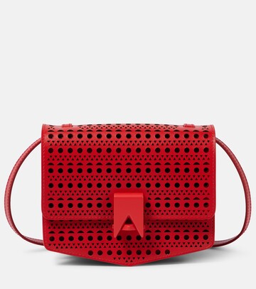 Alaia Alaïa Le Papa Small Vienne leather crossbody bag in red