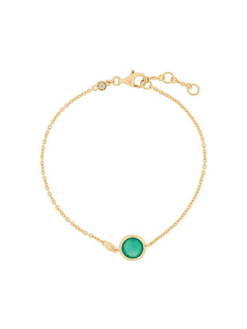 astley clarke green onyx stilla bracelet in gold