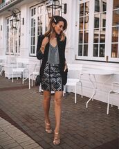 skirt,sequin skirt,mini skirt,sandal heels,top,black blazer,black bag