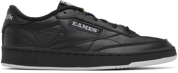 Reebok Classics Black Eames Edition Club C 85 Sneakers
