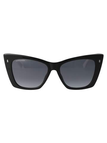 Dsquared2 Eyewear Icon 0006/s Sunglasses in black / white