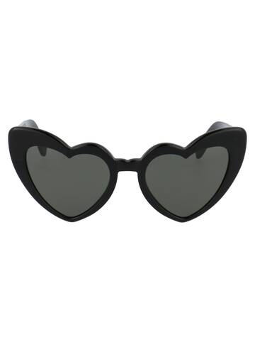 Saint Laurent Eyewear Sl 181 Loulou Sunglasses in black / grey