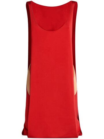 marni sleeveless mini dress - red