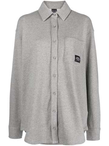 p.e nation lonestar organic-cotton shirt - grey