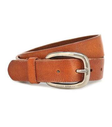Golden Goose Houston leather belt in brown