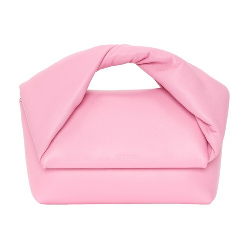 Jw Anderson Medium Twister - Leather Top Handle Bag in pink