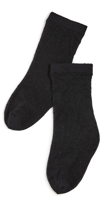 Falke Dot 15 DEN Anklet Socks in black