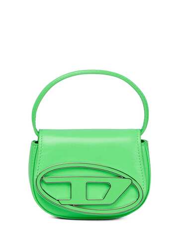 DIESEL Xs 1dr Leather Top Handle Bag in green