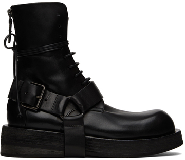 marsèll black musona boots