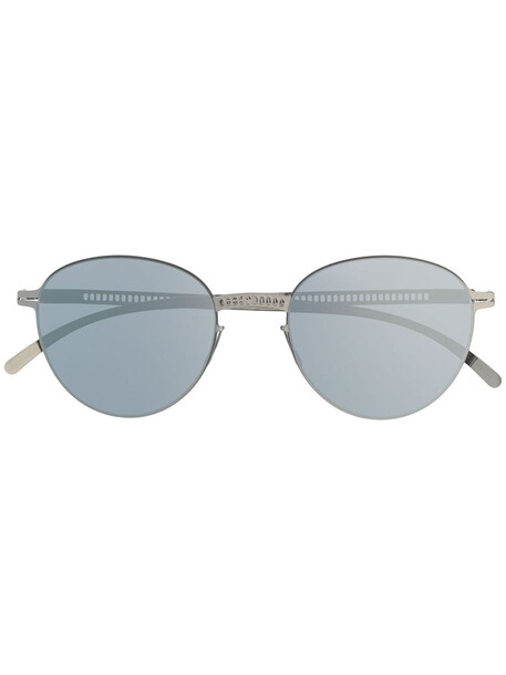 Mykita round steel frame sunglasses - Silver