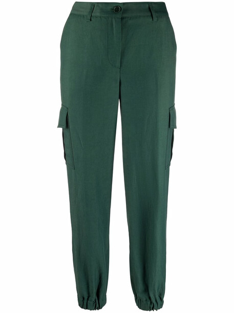 P.A.R.O.S.H. P.A.R.O.S.H. slim-fit cargo trousers - Green
