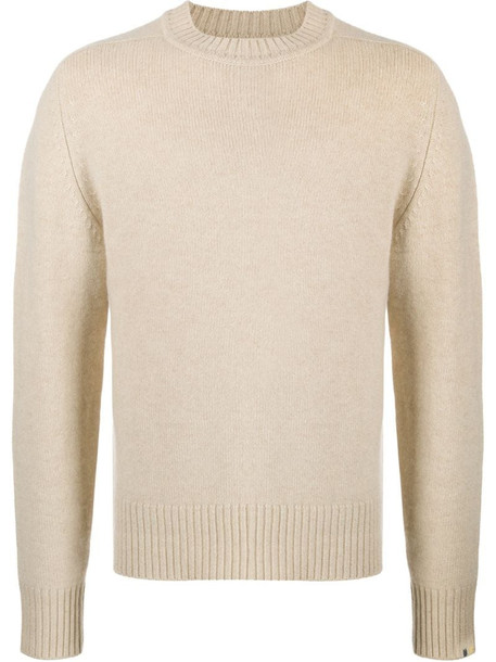Extreme Cashmere cashmere long-sleeved jumper in neutrals