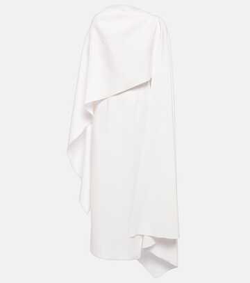 roksanda bridal demetria cape gown in white
