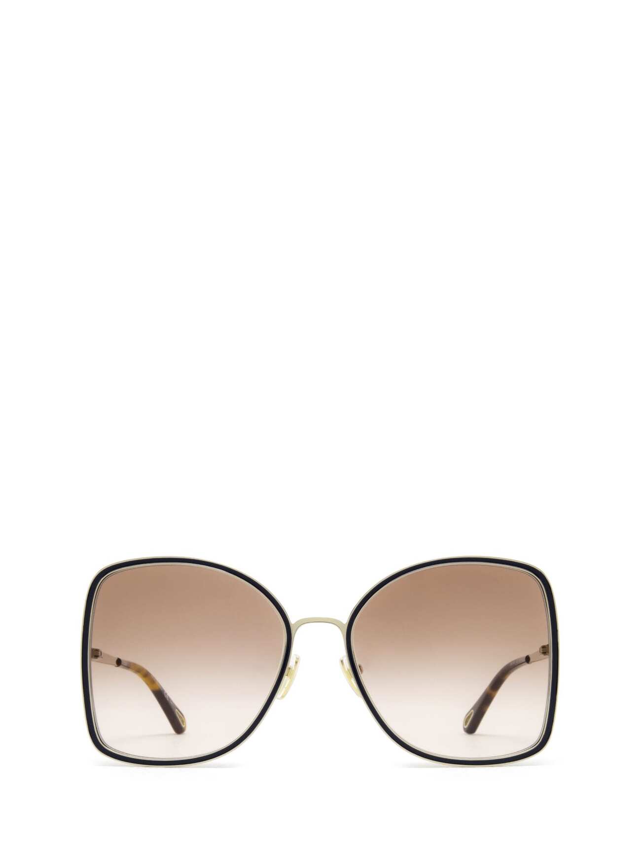 Chloé Eyewear Ch0101s Gold & Blue Sunglasses