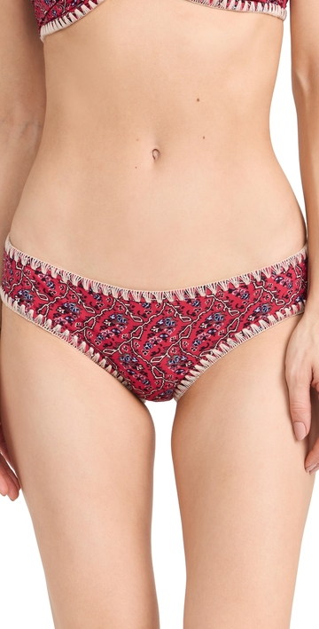 isabel marant sonny-ge bikini bottoms cranberry 44