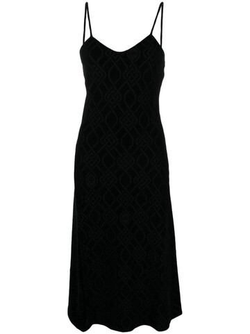 Koché Koché sleeveless slit-detail dress - Black