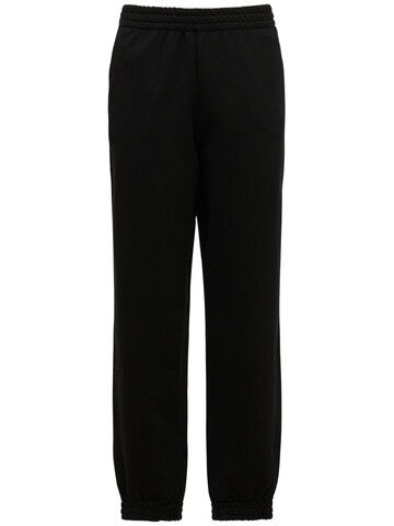 MCQ Cotton Jersey Sweatpants in black