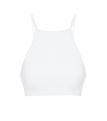 Jade Swim Nova bikini top in white