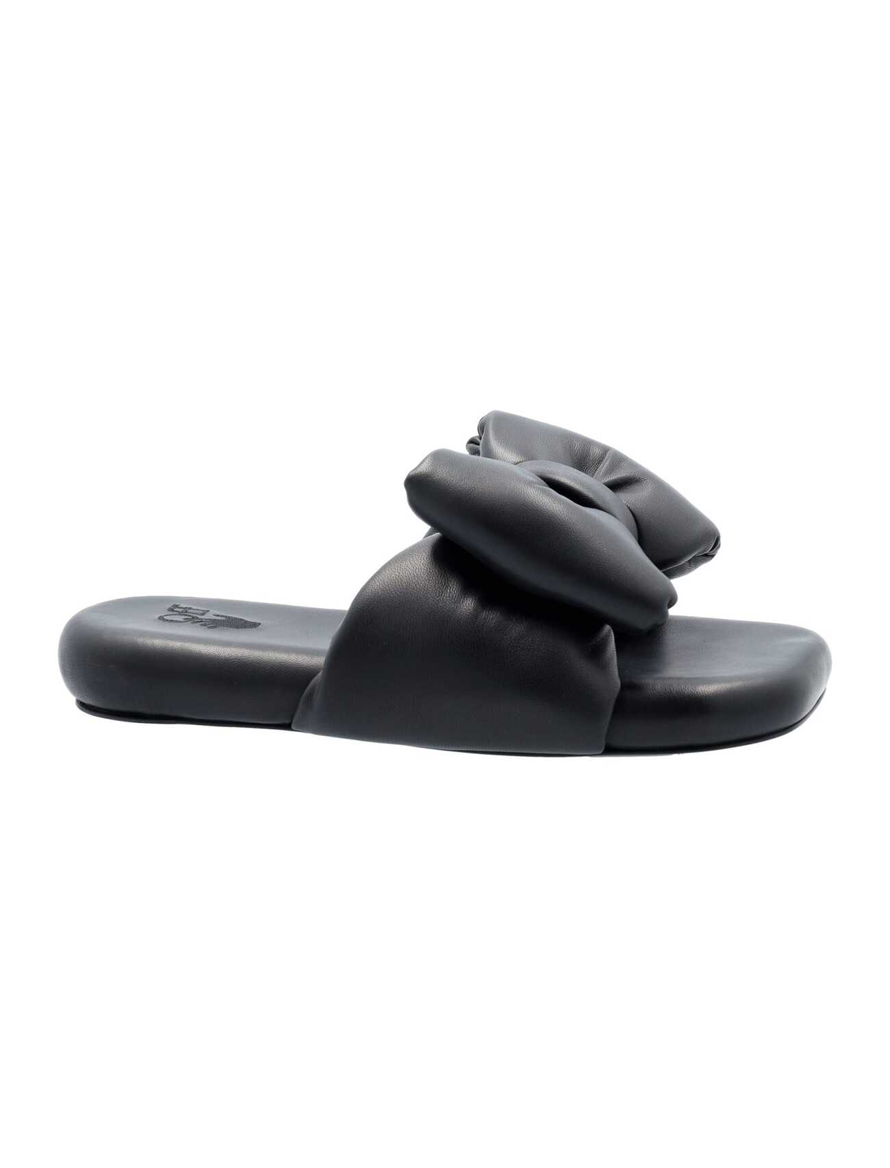 Off-White Nappa Extra Padded Slippers in black