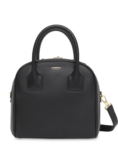 Burberry small Cube tote bag in black