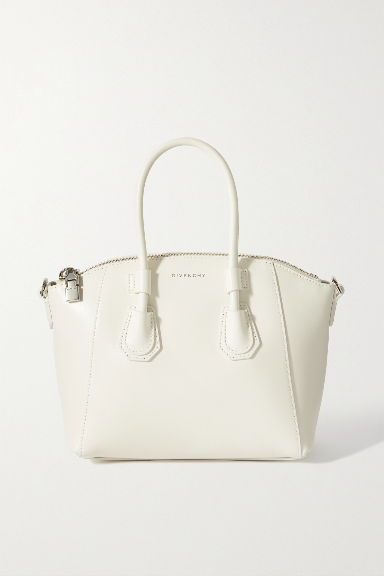 Givenchy - Antigona Mini Leather Tote - White