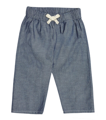 The New Society Baby Chambre cotton pants in blue
