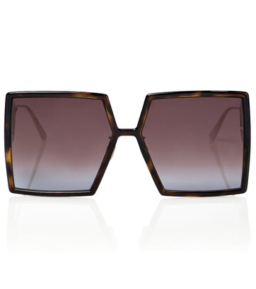 Dior Eyewear 30Montaigne SU oversized sunglasses in brown