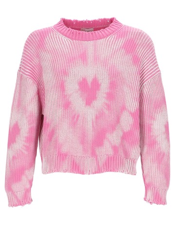 RED Valentino Sweater With Embroideries in bianco