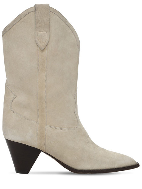 ISABEL MARANT 60mm Luliette Suede Boots in sand