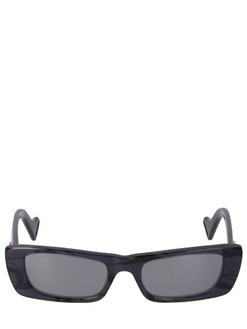 gucci gg0516s squared acetate sunglasses in grey