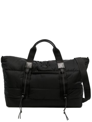moncler makaio padded weekend bag - black