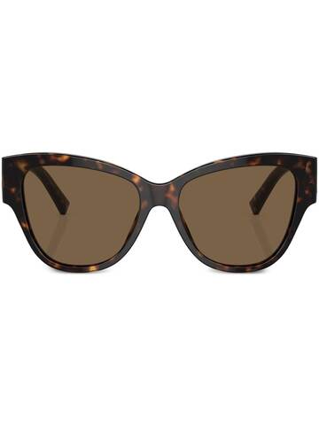 dolce & gabbana eyewear tortoiseshell cat-eye sunglasses - brown